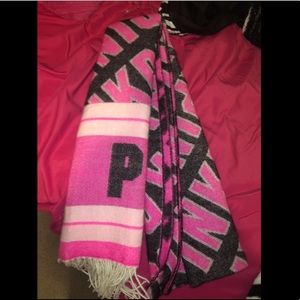 Victoria Secret’s Pink Logo Oversized Scarf